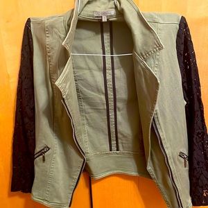 Cardigan zip up light jacket!